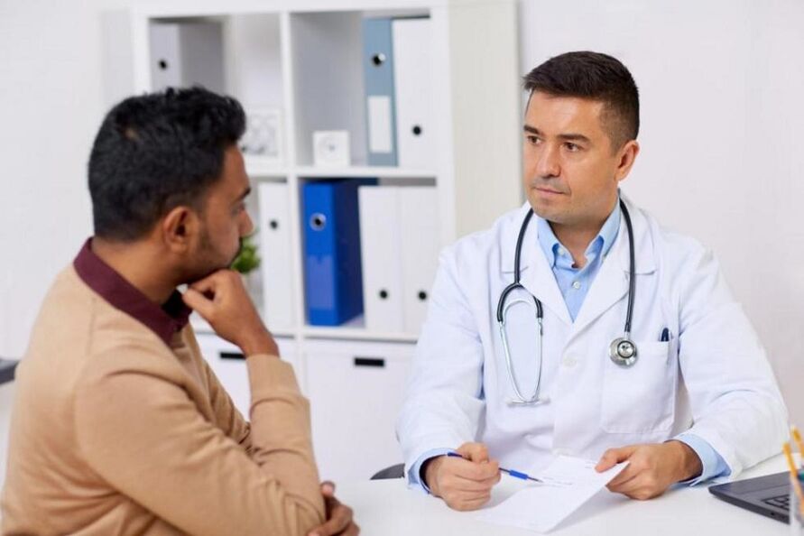 appointment of a doctor for discharge in men with excitement